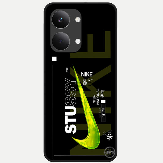  Neon Street Edition Glass Case For Poco X8 Pro Max back cover – full design glossy printed glass finish