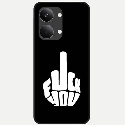  Rebel Mode On Glass Case For Poco X8 Pro Max back cover – full design glossy printed glass finish