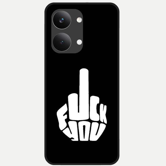  Rebel Mode On Glass Case For Poco X8 Pro Max back cover – full design glossy printed glass finish