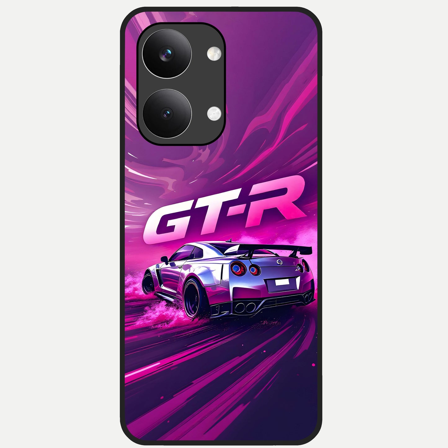  Speed Drift Legend Glass Case For Poco X8 Pro Max back cover – full design glossy printed glass finish