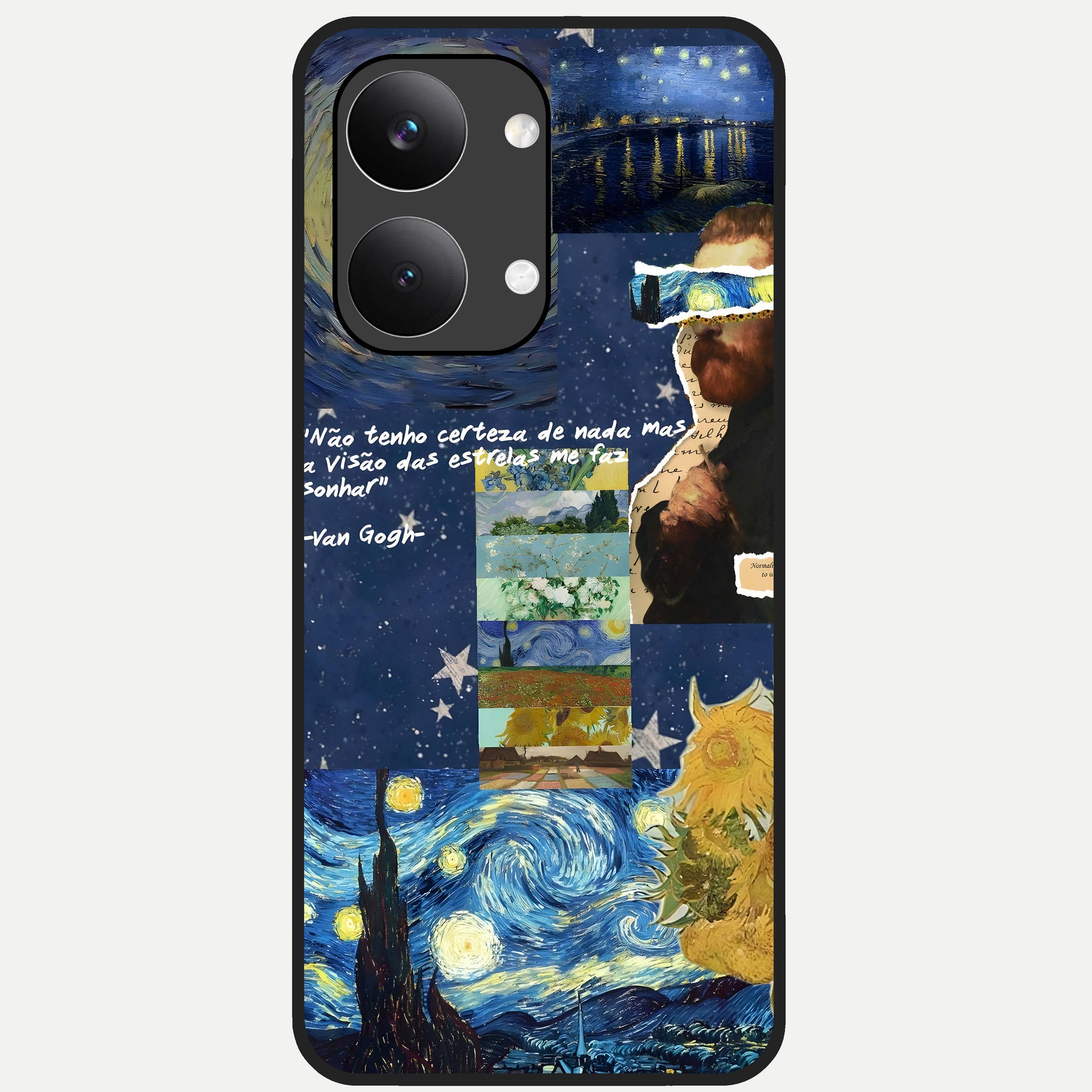  Starry Dream Vision Glass Case For Poco X8 Pro Max back cover – full design glossy printed glass finish