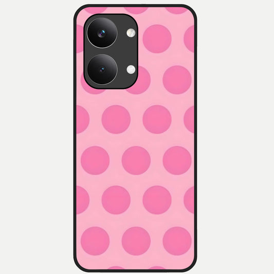  Sweet Dot Dreams Glass Case For Poco X8 Pro Max back cover – full design glossy printed glass finish