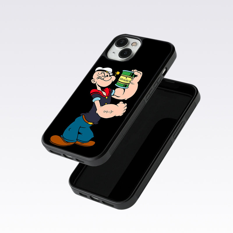 Popeye Spinach  glass Case For Nothing Phone 1