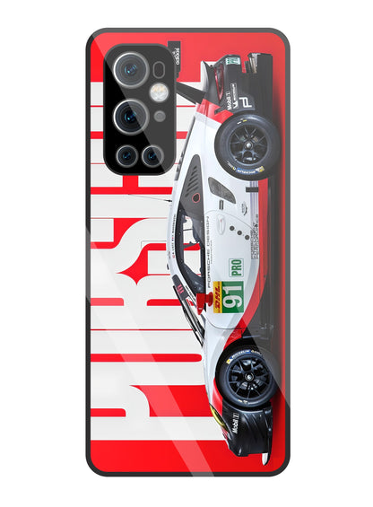 Porschse Glass Case For OnePlus 9 Pro
