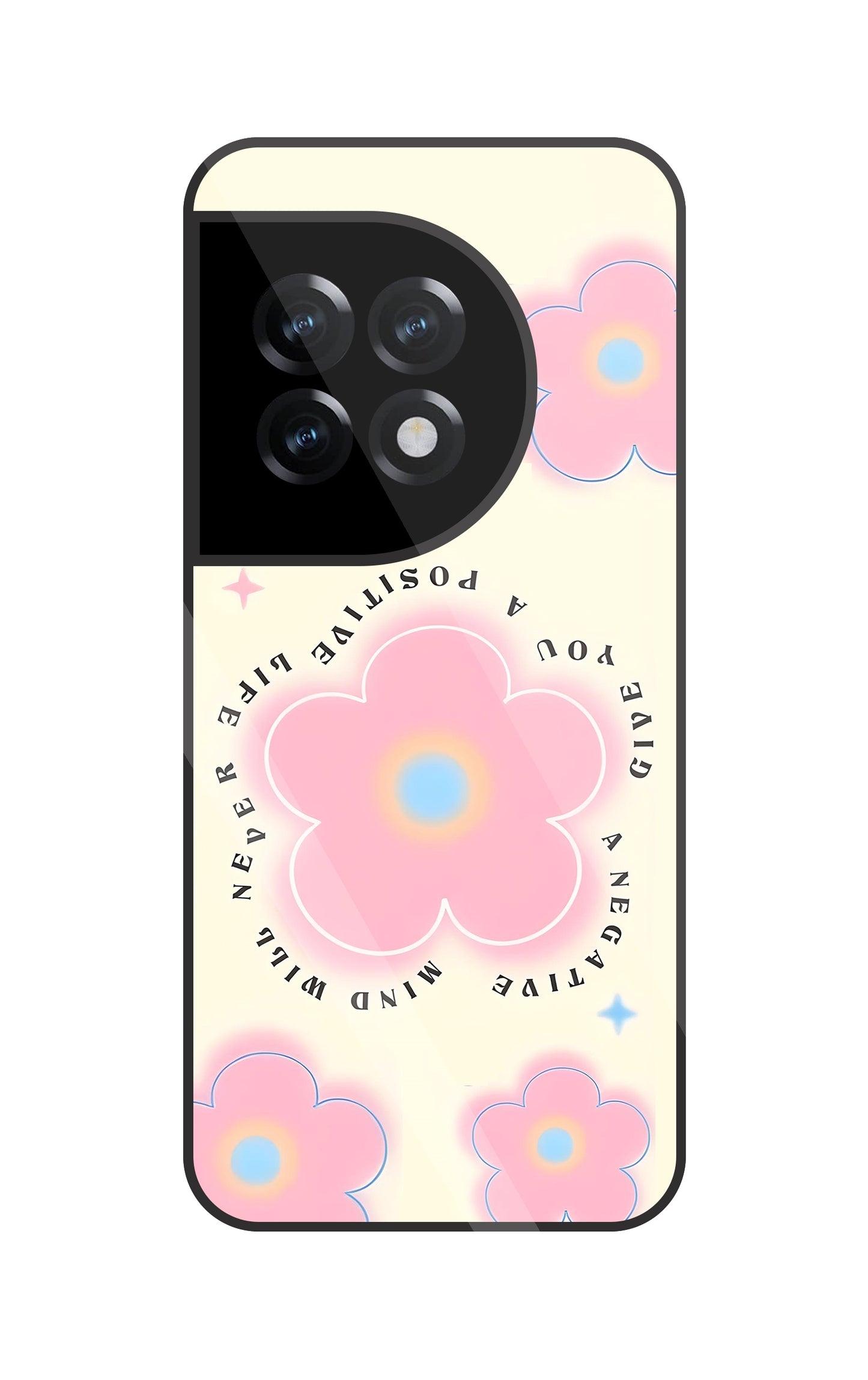 Positive Life Glass Case For OnePlus 11R