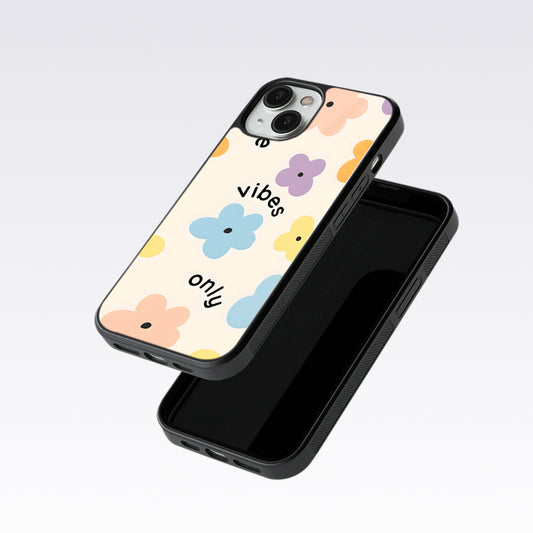 Positive Vibes Only Glass Case For OnePlus 12R