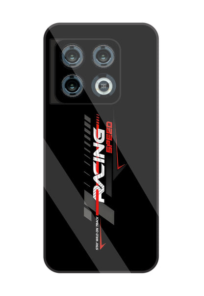 Racing Speed Glass Case For OnePlus 10 Pro