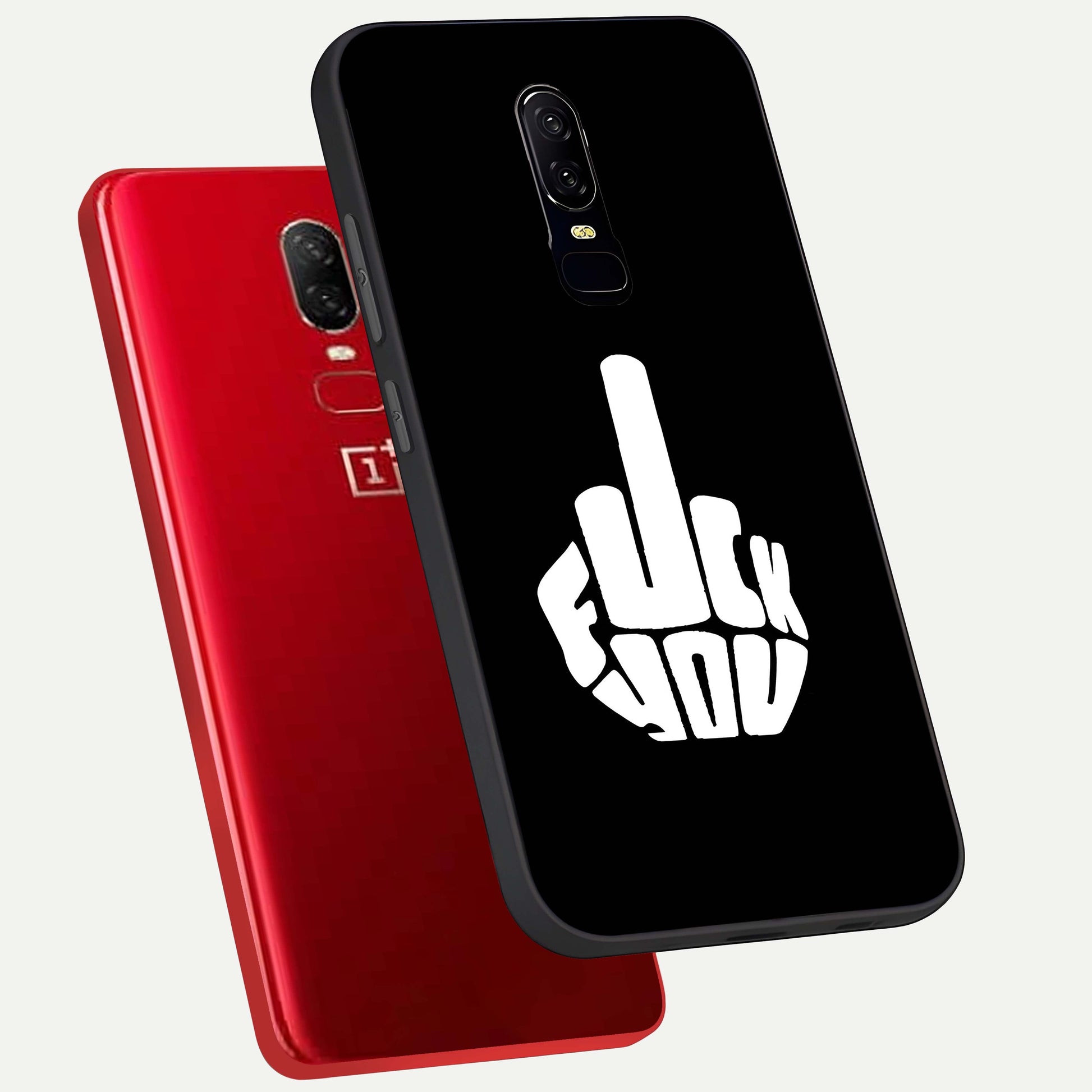 Rebel Mode On Glass Case displayed upright for attitude-driven visibility and premium finish.
