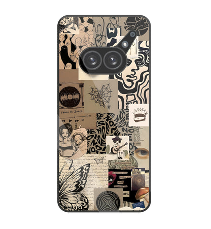 Romantic Lover Glass Case For Nothing Phone 2A