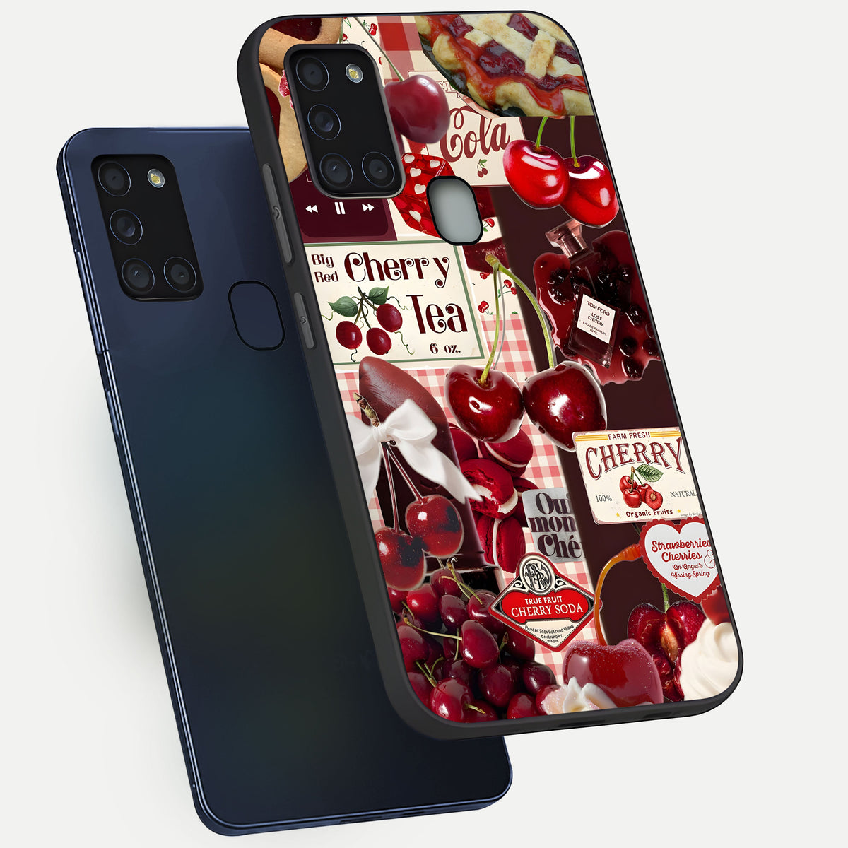 Blooming Spendor Bird Glass Case displayed upright for nature-inspired visibility and premium finish.