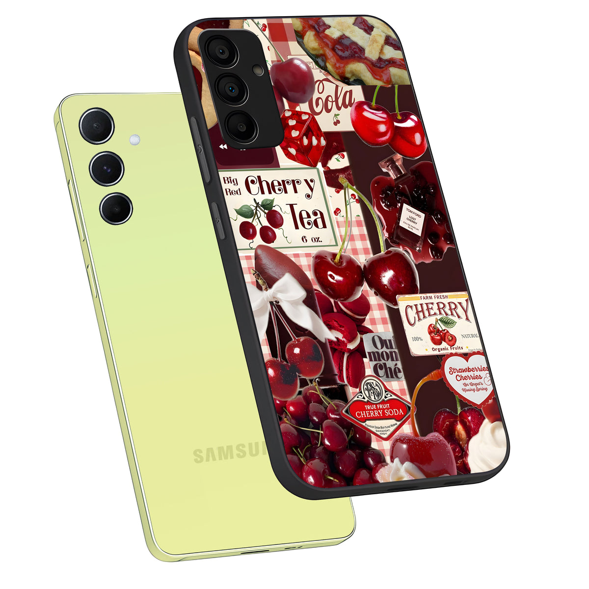 Blossom Pink Moon Glass Case displayed upright for romantic visibility and premium finish.