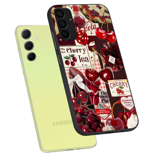 Blossom Pink Moon Glass Case displayed upright for romantic visibility and premium finish.