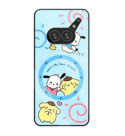 Sanrio Friends Glass Case For Nothing Phone 2A