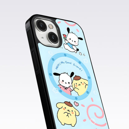 Sanrio Friends Glass Case For OnePlus 9RT