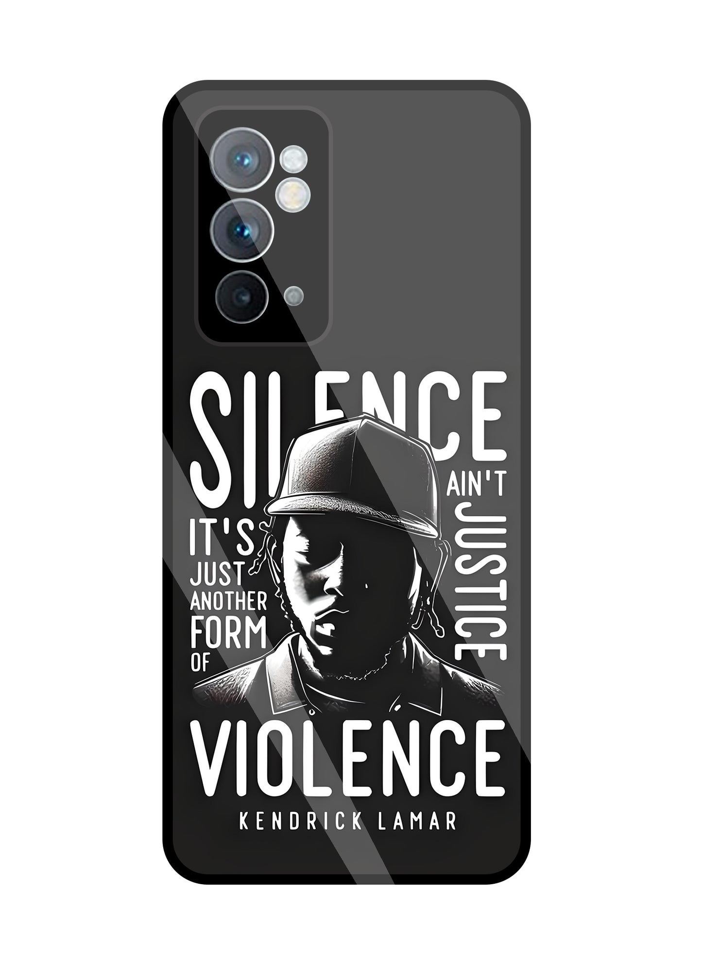 Silence  Glass Case For OnePlus 9RT