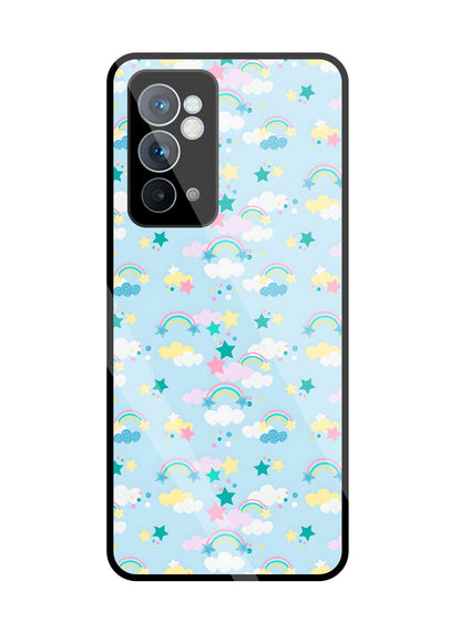 Small Rainbows Glass Case For OnePlus 9RT