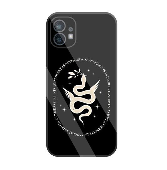 Snakestress Glass Case For Nothing Phone 1