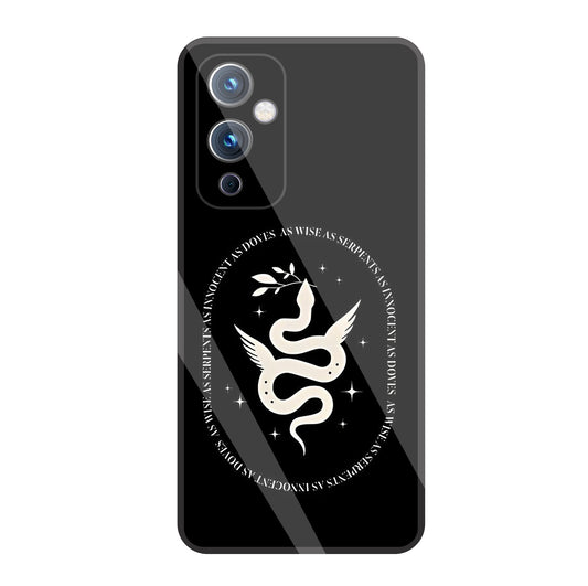 Snakestress Glass Case For OnePlus 9