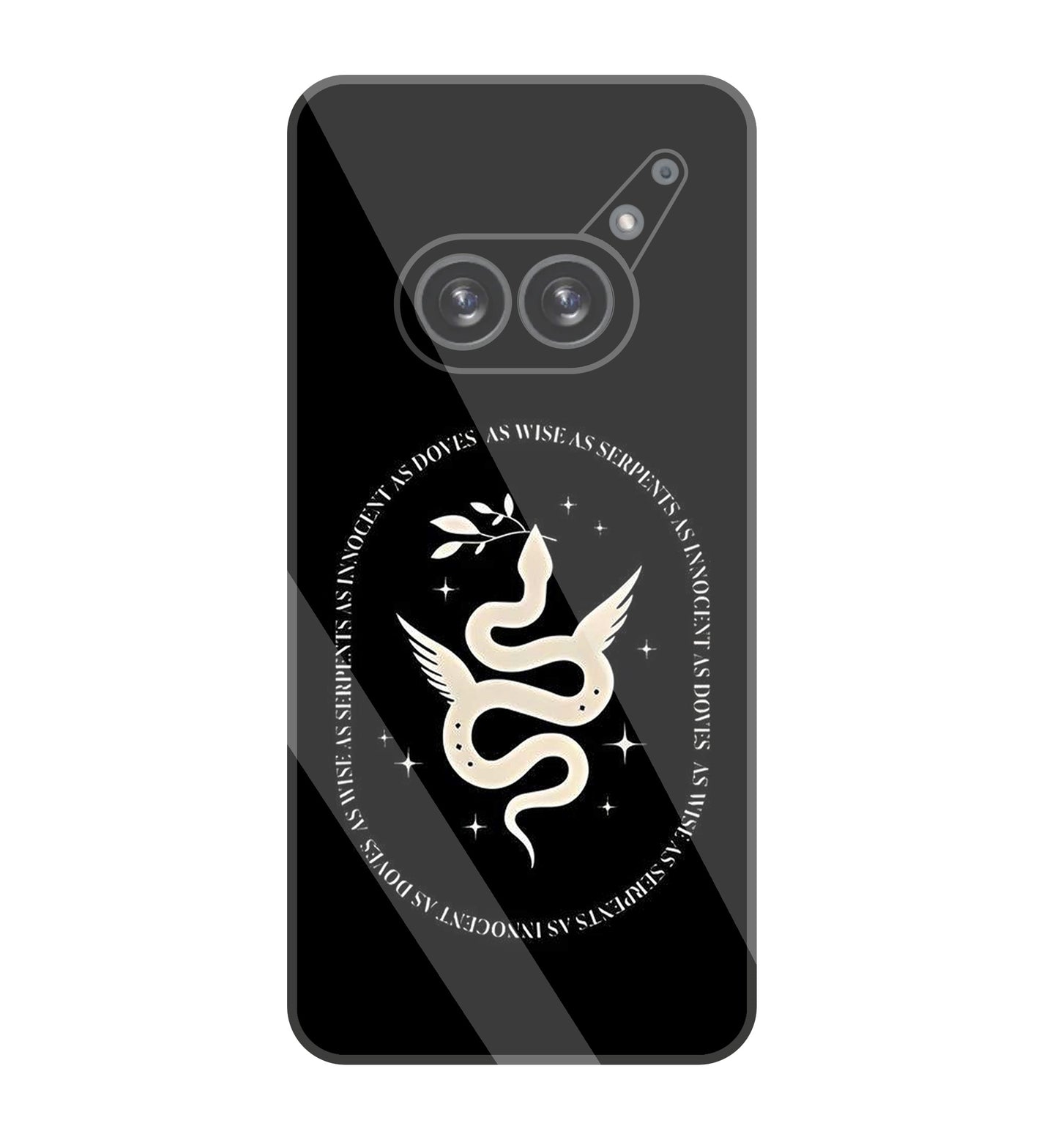 Snakestress Glass Case For Nothing Phone 2A
