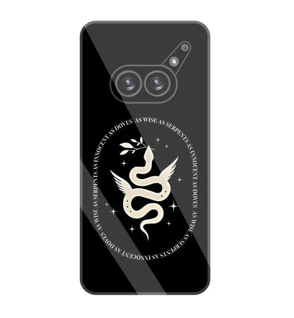 Snakestress Glass Case For Nothing Phone 2A