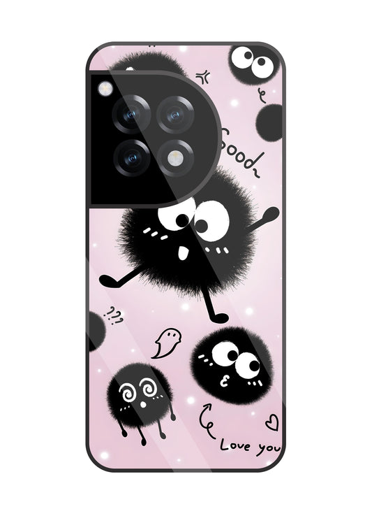 Soot Spirit Glass Case For OnePlus 12R