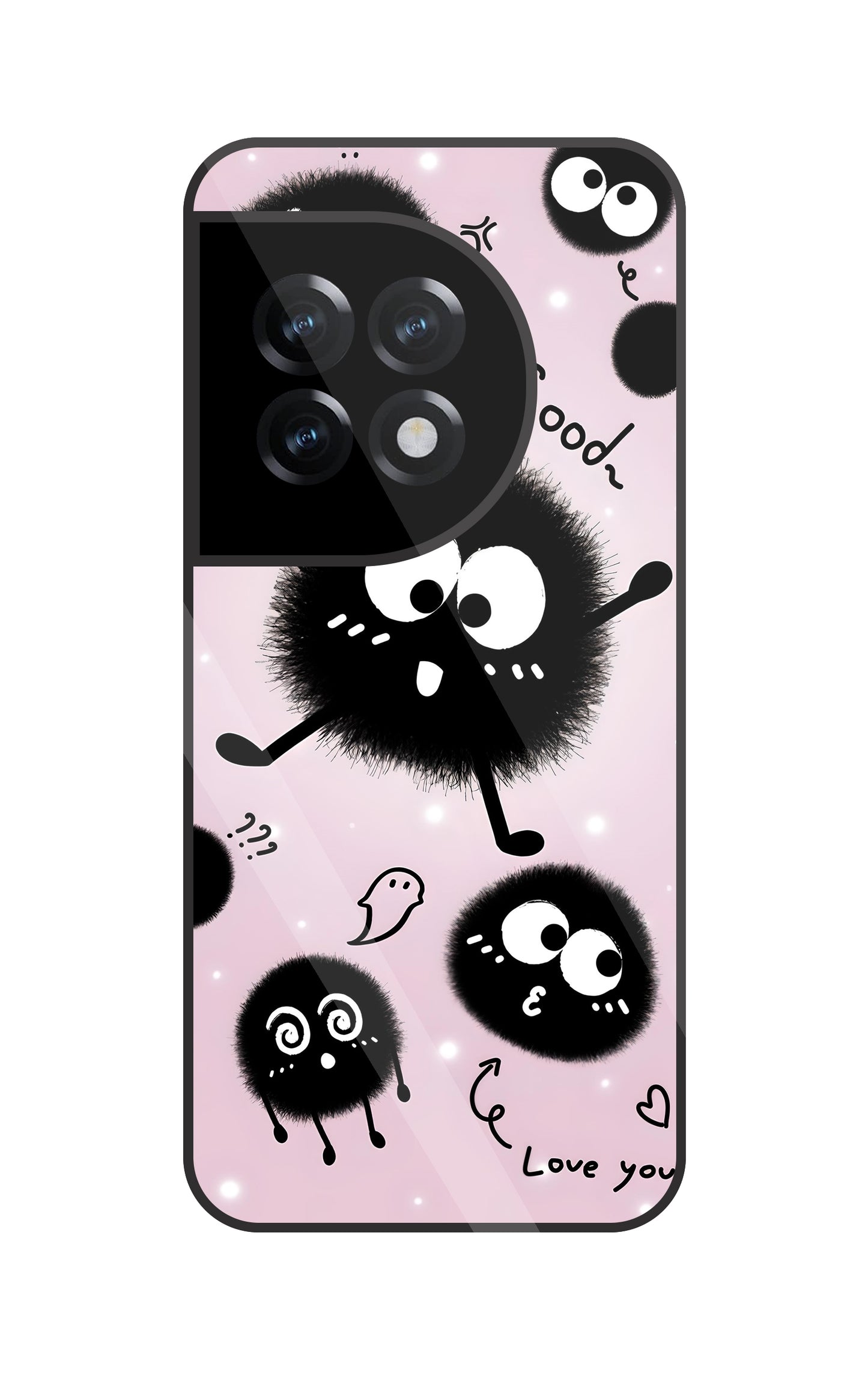Soot Spirit Glass Case For OnePlus 11R