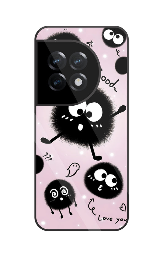 Soot Spirit Glass Case For OnePlus 11R