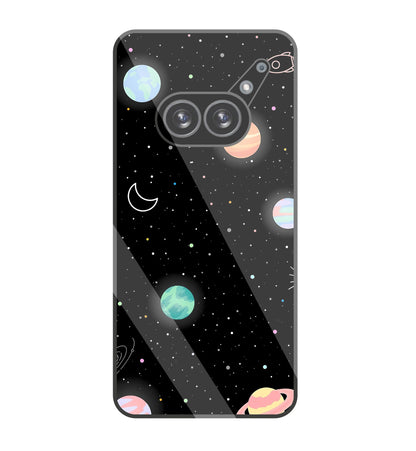 Space Galaxy Glass Case For Nothing Phone 2A