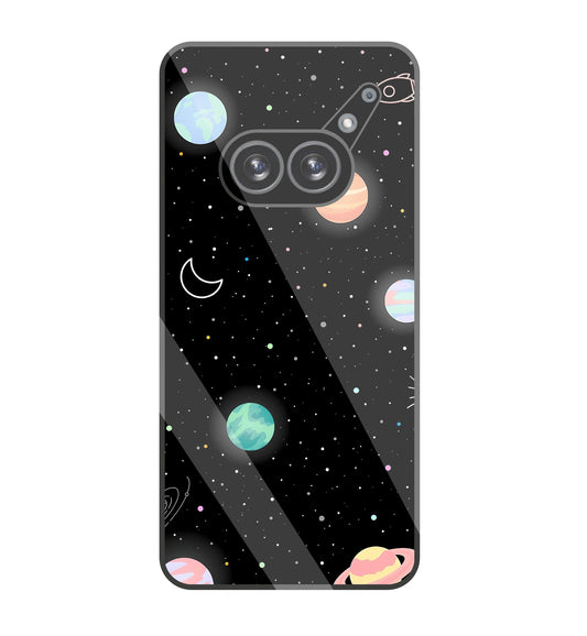 Space Galaxy Glass Case For Nothing Phone 2A