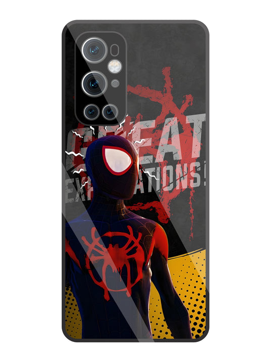 Spidy Sense Glass Case For OnePlus 9 Pro