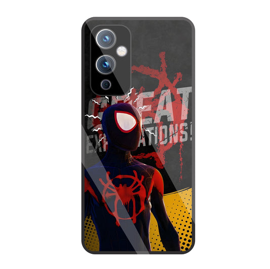 Spidy Sense Glass Case For OnePlus 9