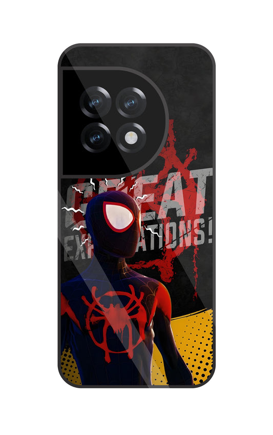 Spidy Sense Glass Case For OnePlus 11R