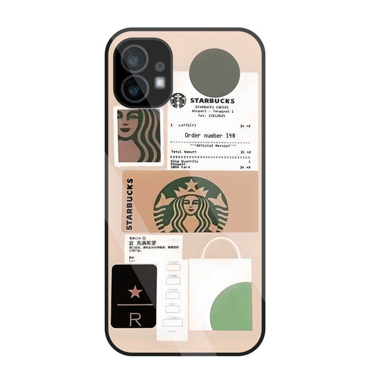 Starbucks Order No.140 Glass Case For Nothing Phone 1