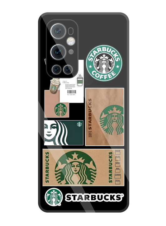 Starbucks 1971 Glass Case For Oneplus 9 Pro