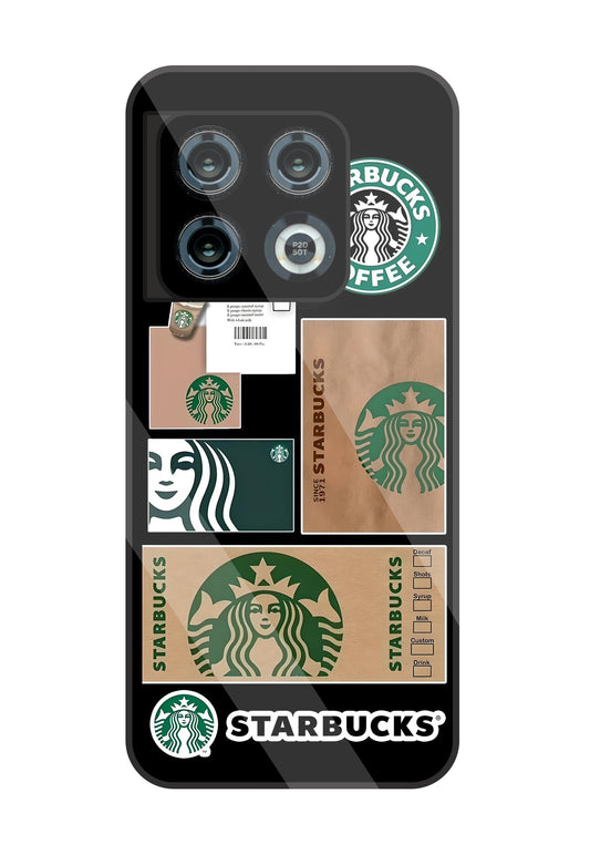 Starbucks 1971 Glass Case For OnePlus 10 Pro