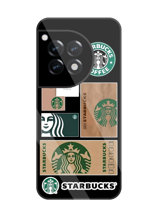 Starbucks 1971 Glass Case For Oneplus 12R