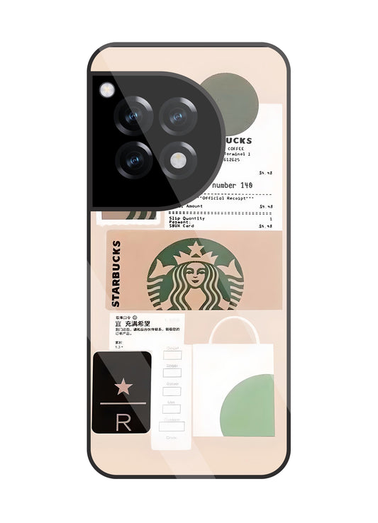 Starbucks Order No.140 Glass Case For Oneplus 12R