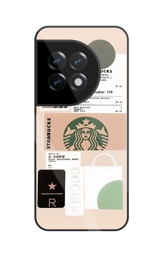 Starbucks Order No.140 Glass Case For Oneplus 11R