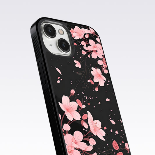 Summer Flowers Glass Case For Nothing Phone 2A