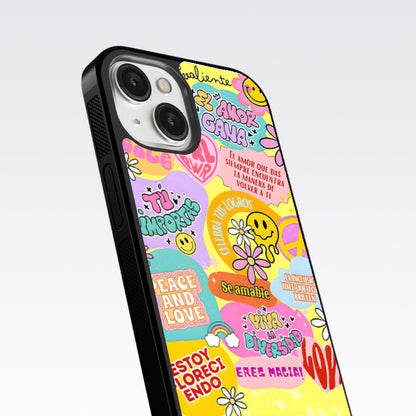 Sunflower Vibes Glass Case For Oneplus 9
