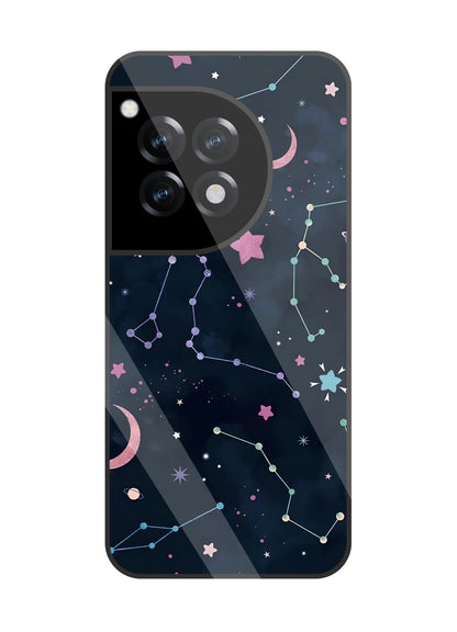 Symbol Of Stars Glass Case For OnePlus 12R