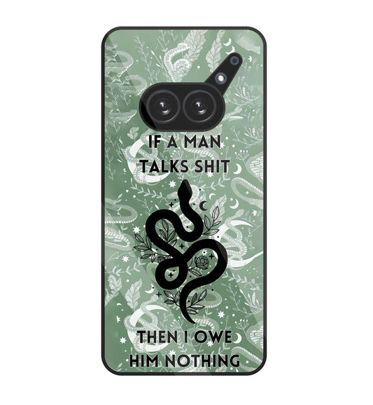 Talk Shit Glass Case For Nothing Phone 2A