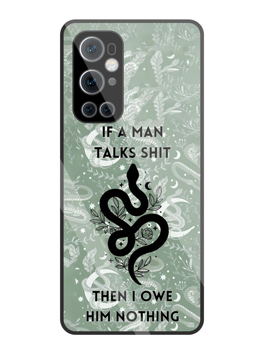 Talk Shit Glass Case For OnePlus 9 Pro