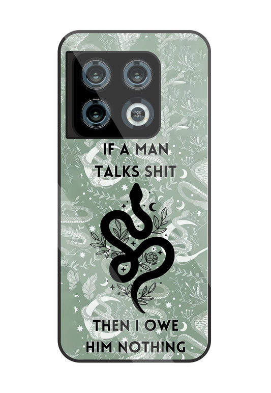Talk Shit Glass Case For OnePlus 10 Pro