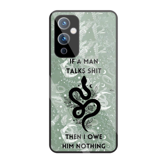 Talk Shit Glass Case For OnePlus 9