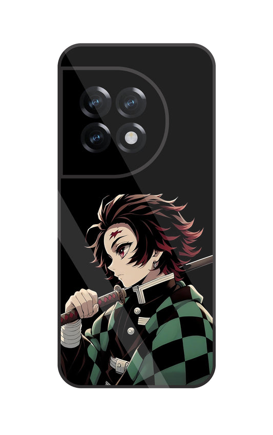 Tanjiro Kamado Glass Case For Oneplus 11R