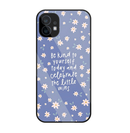 The Little Wine Flower  Glass Case For Nothing Phone 1