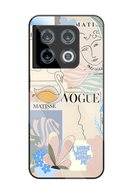 The Kiss Art Glass Case For OnePlus 10 Pro