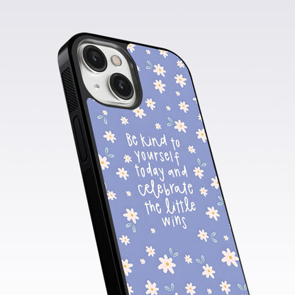 The Little Wine Flower Glass Case For Oneplus 9