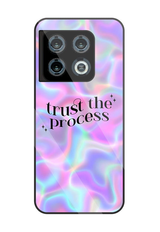 Trust the Process Glass Case For OnePlus 10 Pro